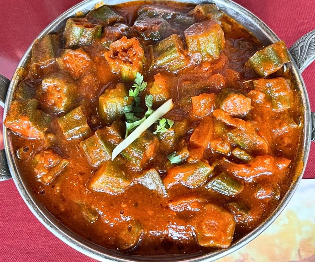 Bhendi Masala at Kathmandu Bistro in Rapid City, South Dakota