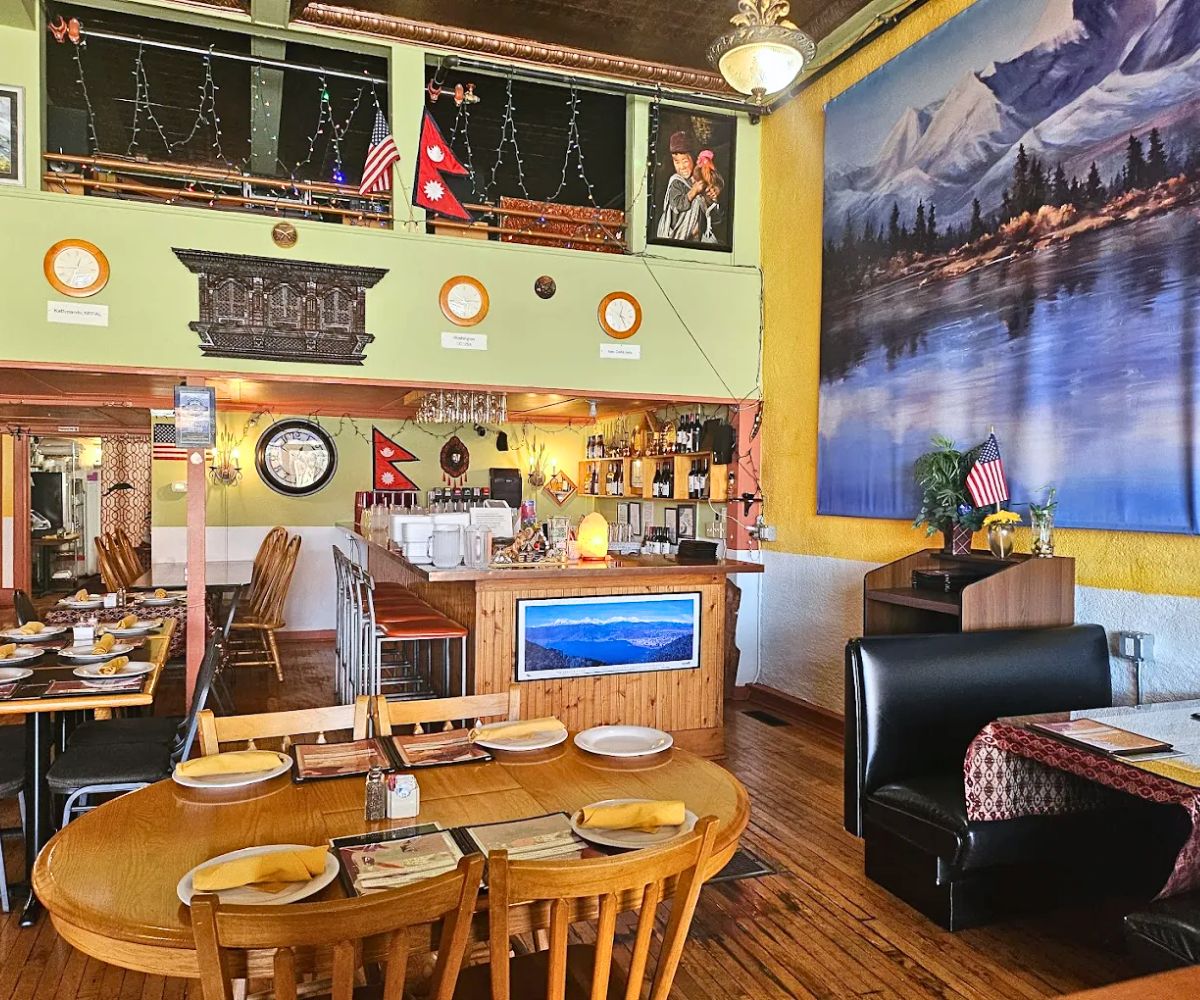interior of Kathmandu Bistro in Rapid City, SD