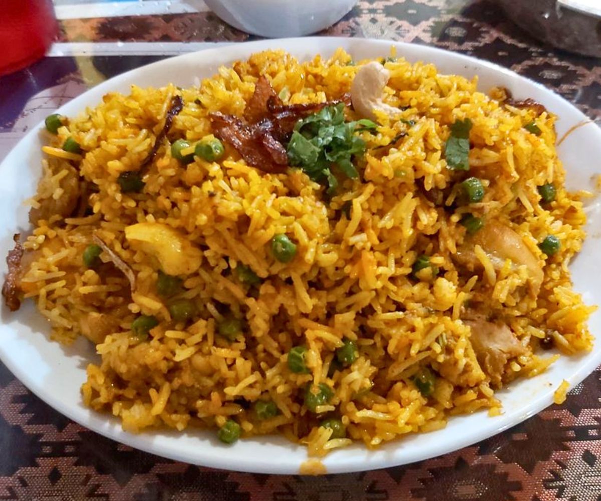 Chicken Biryani at Kathmandu Bistro in Rapid City, South Dakota