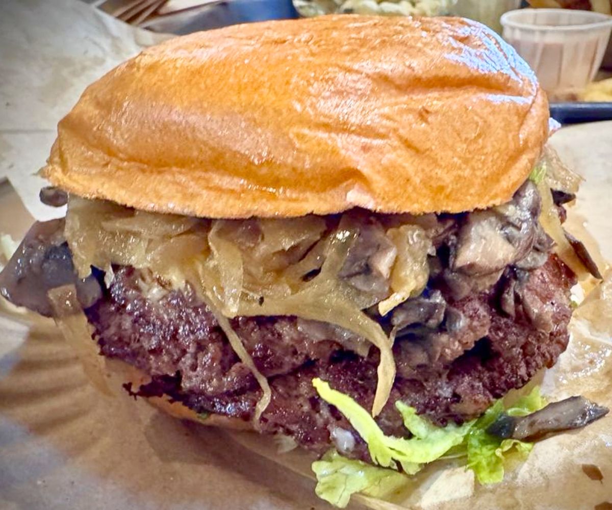 Make It Wild Burger at Wild Pastures Burger in Boulder, CO