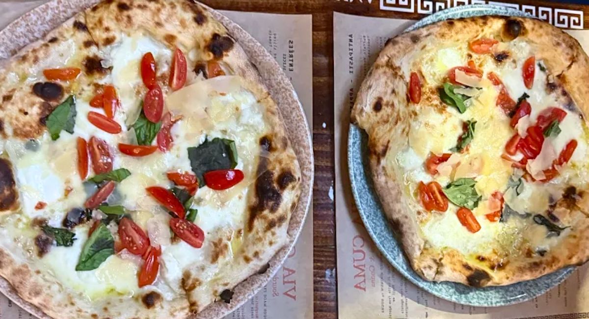 pizza at Via Cuma in Valley Stream, New York