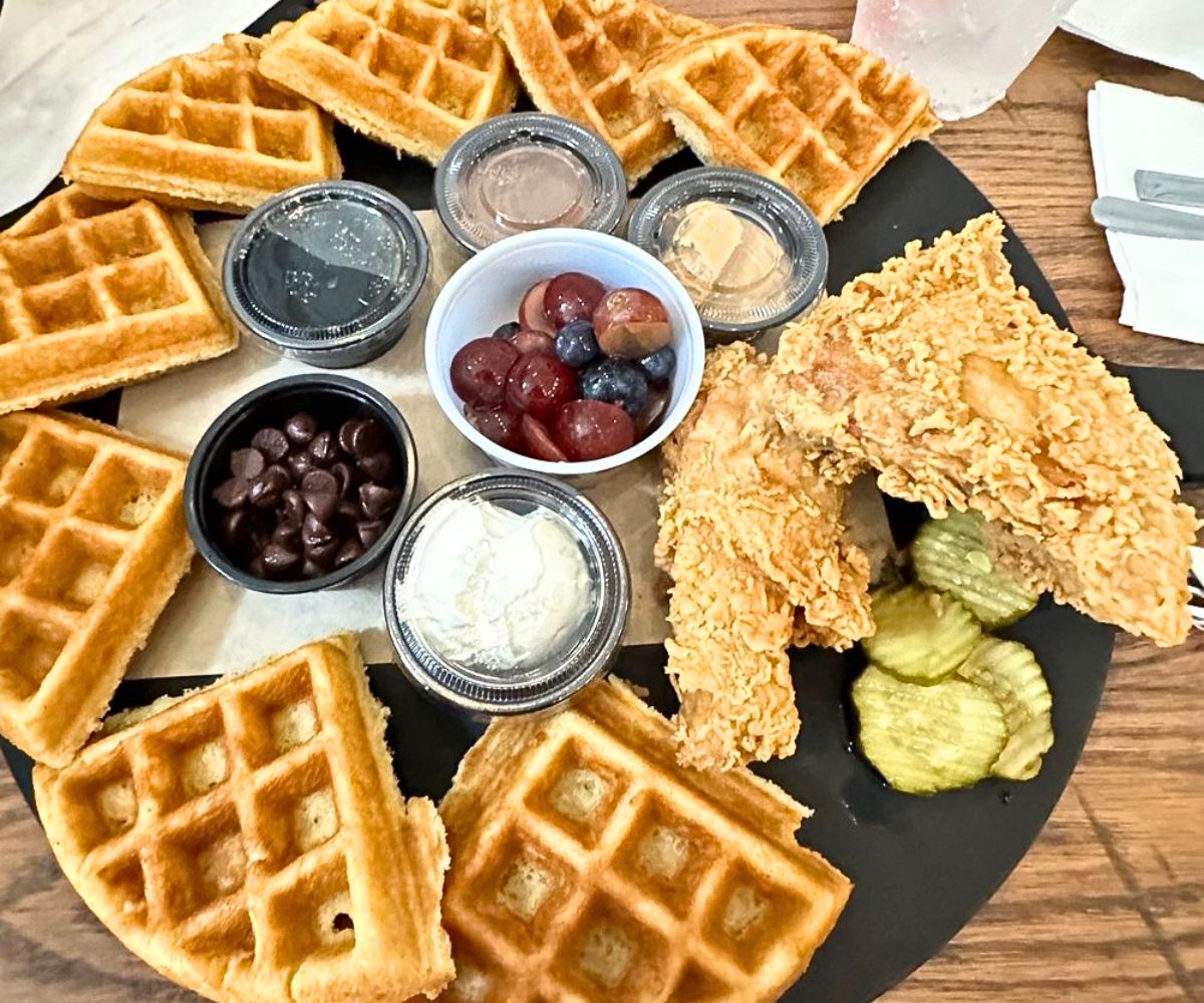 Waffle Board at The Lady May in Ocean Springs, MS