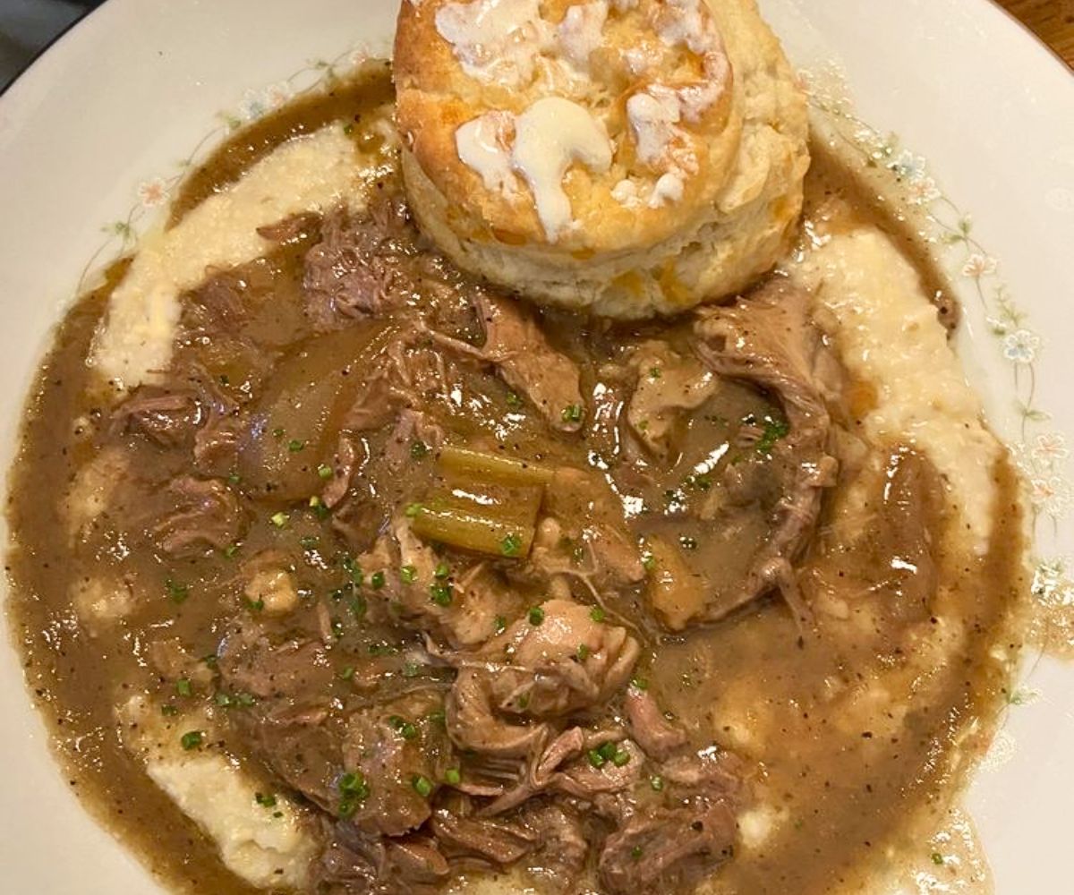 Braised Beef Shank at The Lady May in Ocean Springs, Mississippi