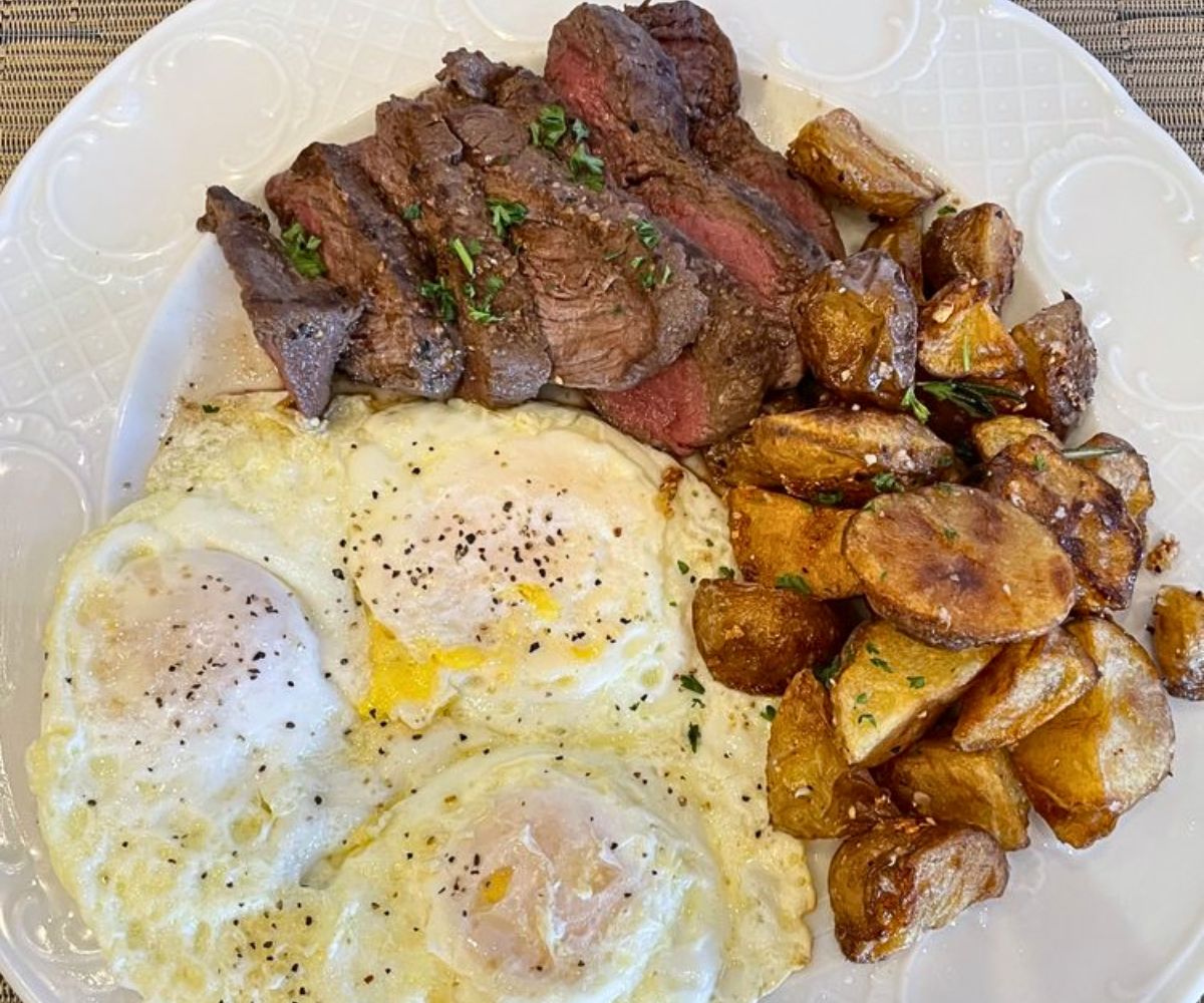 Steak and Eggs at Butterface in Las Vegas, Nevada