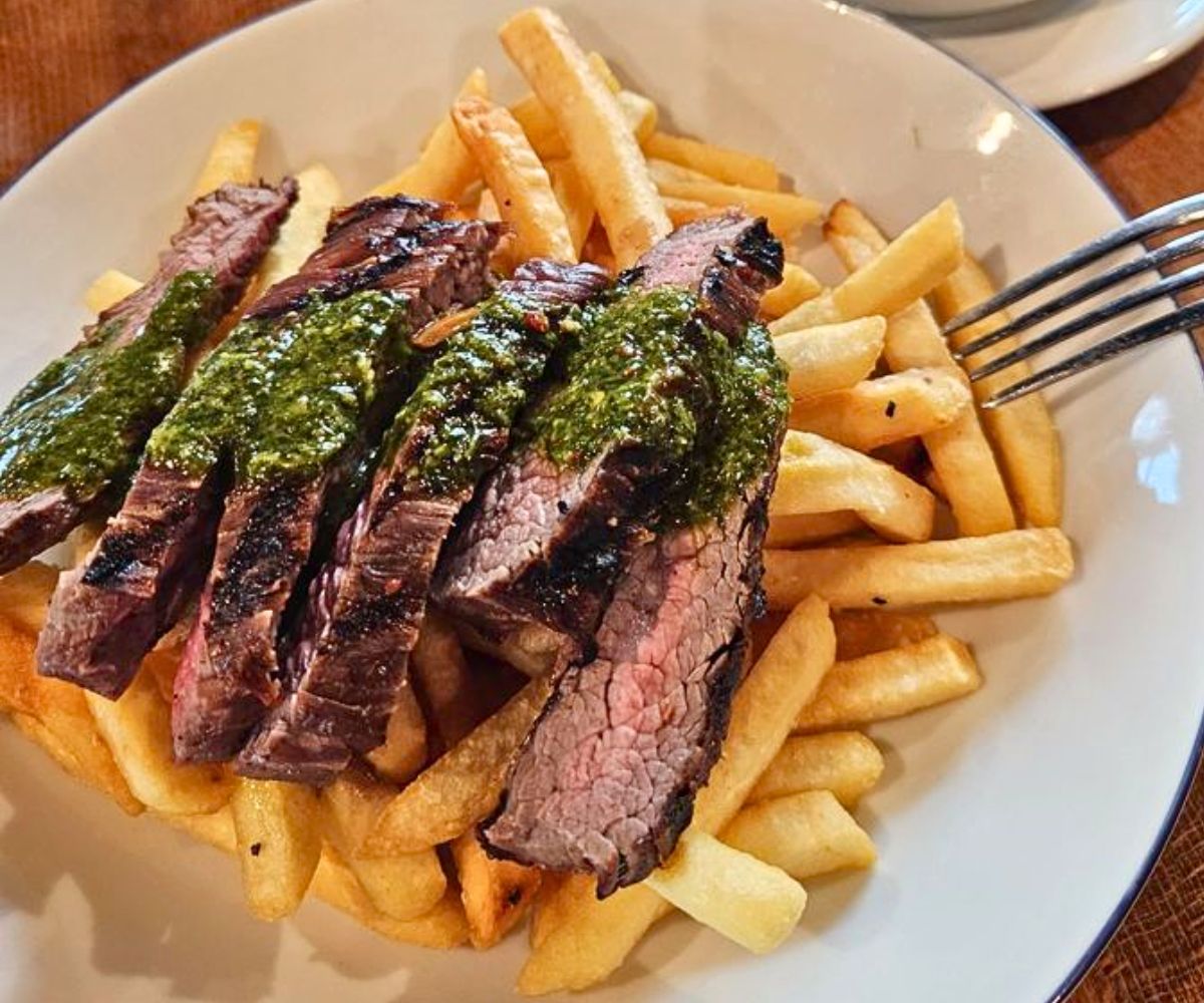 Steak Frites at Ironhorse Kitchen + Bar in Minot, North Dakota