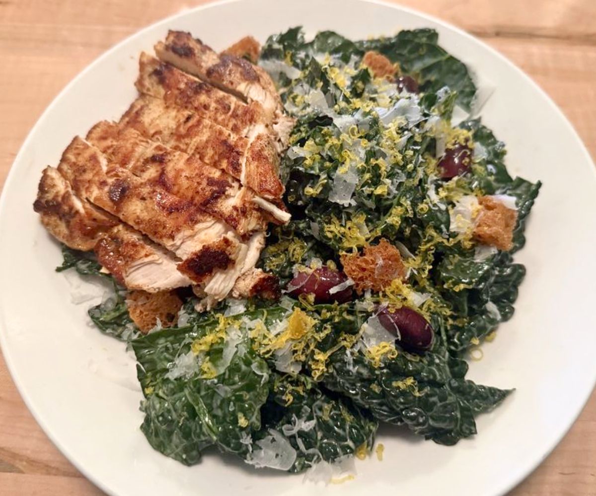 Kale Chicken Caesar Salad at Butterjoint in Pittsburgh, PA
