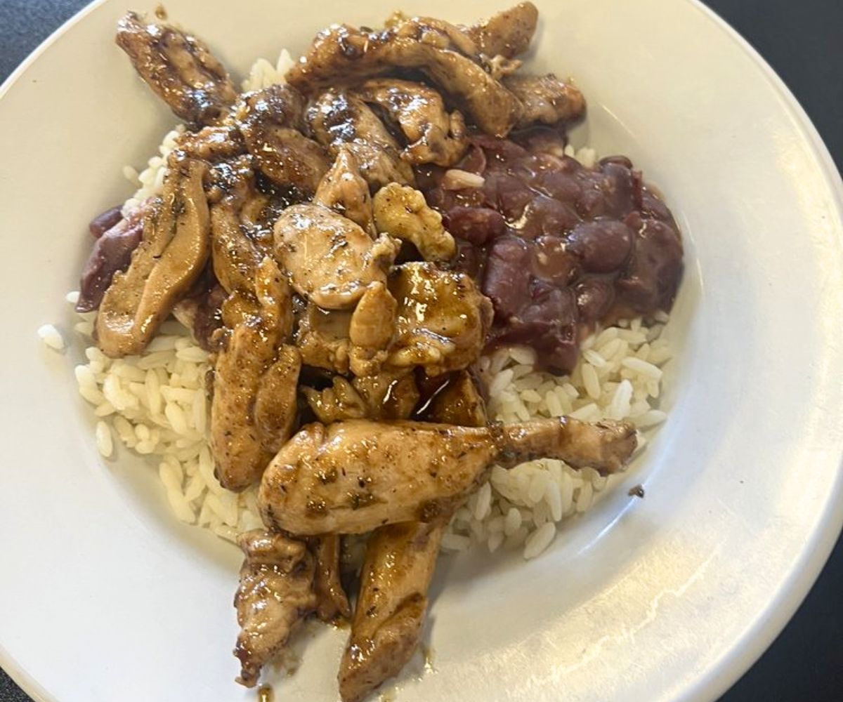 Jerk Chicken Entree at K'Lynn's Southern & Cajun Fusion in Rio Rancho, New Mexico