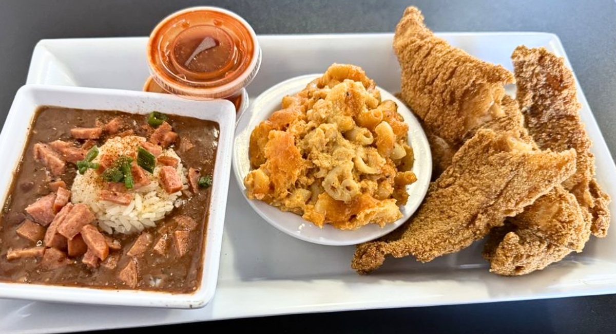 Fried Catfish Platter at K'Lynn's Southern & Cajun Fusion in Rio Rancho, New Mexico