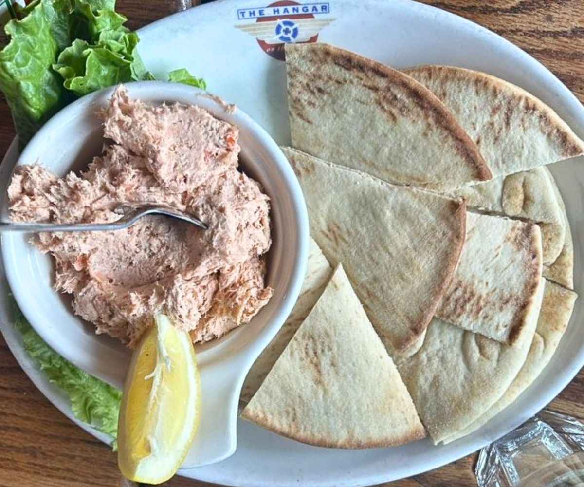 Salmon Spread at The Hangar On The Wharf in Juneau, AK