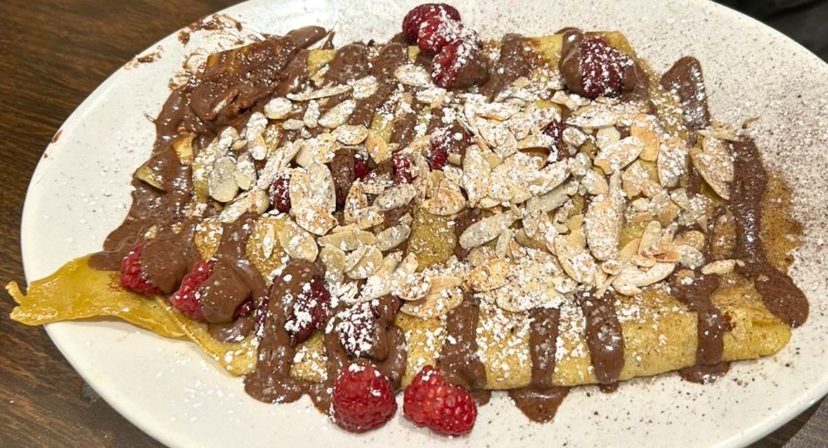 Crepes at Sweet Orange Pancake House & Café in Schaumburg, Illinois