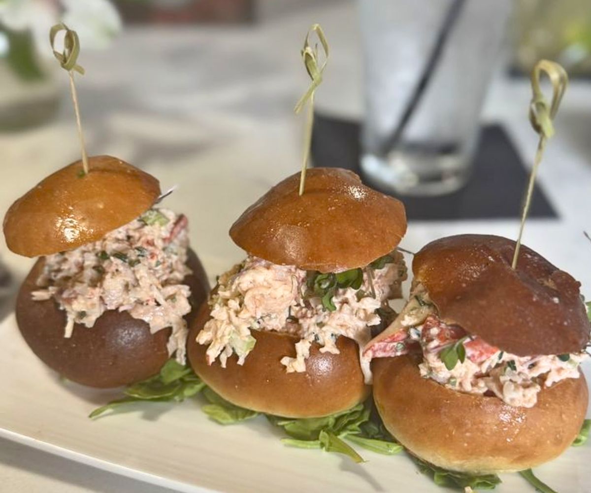 Mini Lobster Roll Sliders at Nectar of the Tupelo in Euclid, Ohio