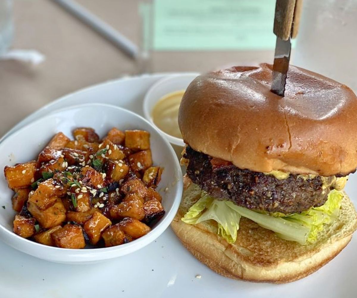 The Burger at Friends Grille and Bar in Valdosta, GA