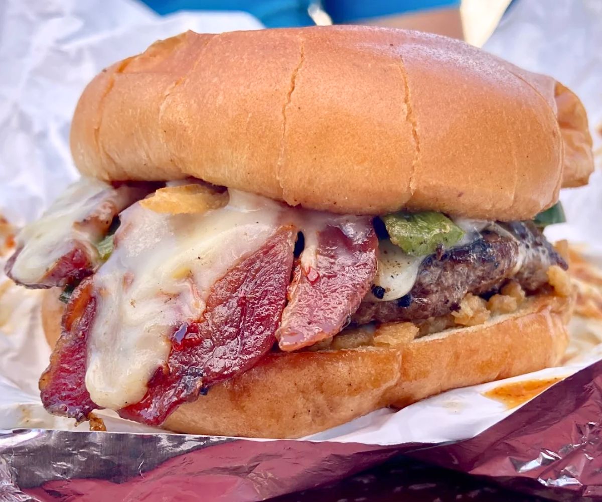 Ghostface Pepper Burger at The Witching Hour in Bentonville, Arkansas