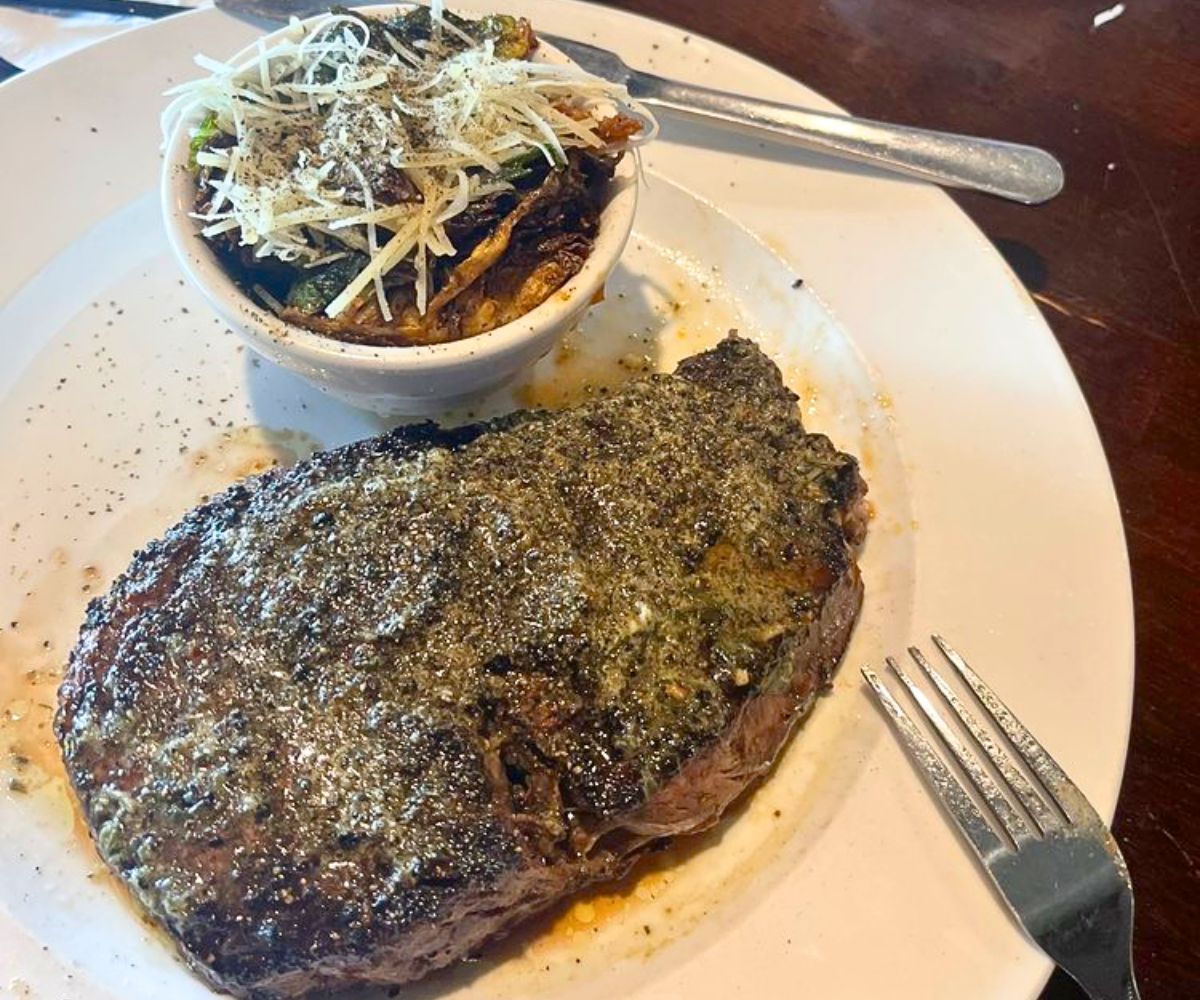 ribeye at Friends Grille and Bar in Valdosta, GA
