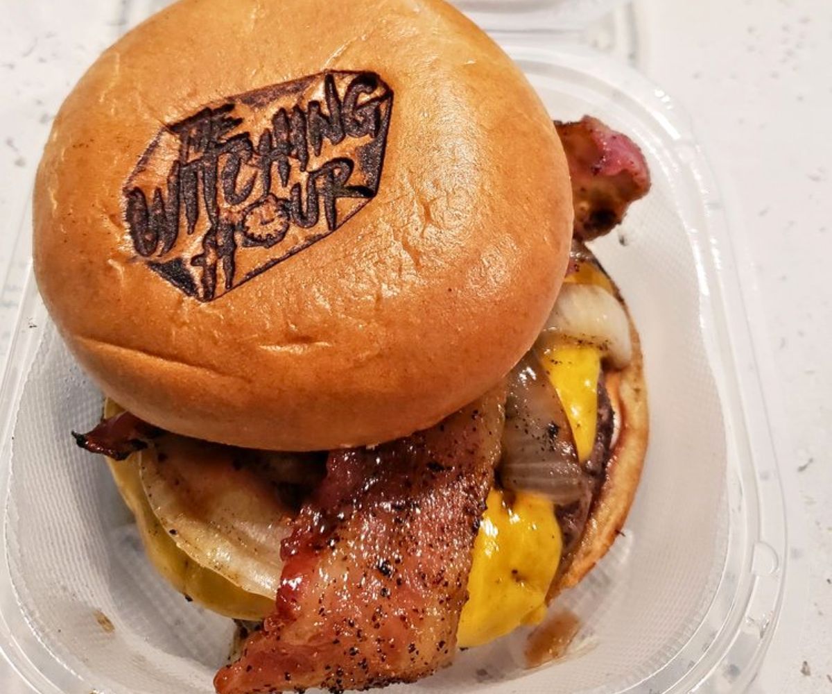 Candy Man Burger at The Witching Hour in Bentonville, AR