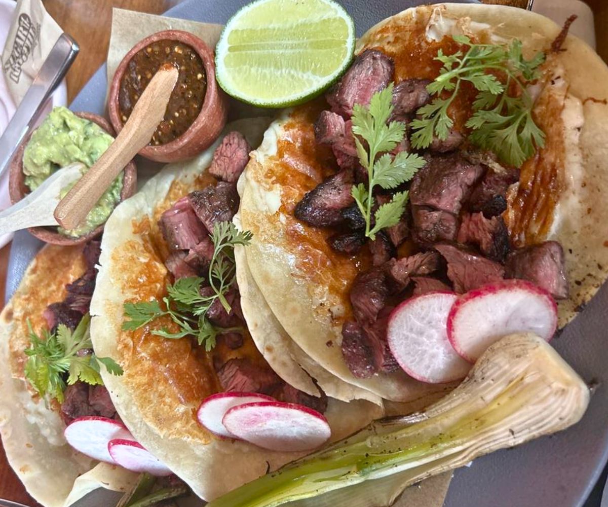 Carne Asada Tacos at Amano in Caldwell, Idaho