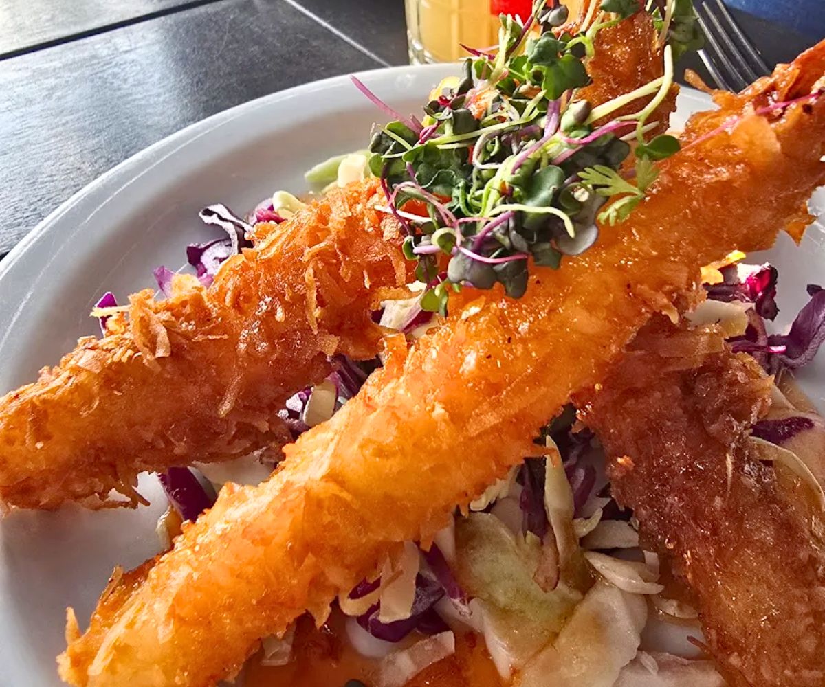 Coconut Shrimp at Cliff Dining Pub in Draper, UT