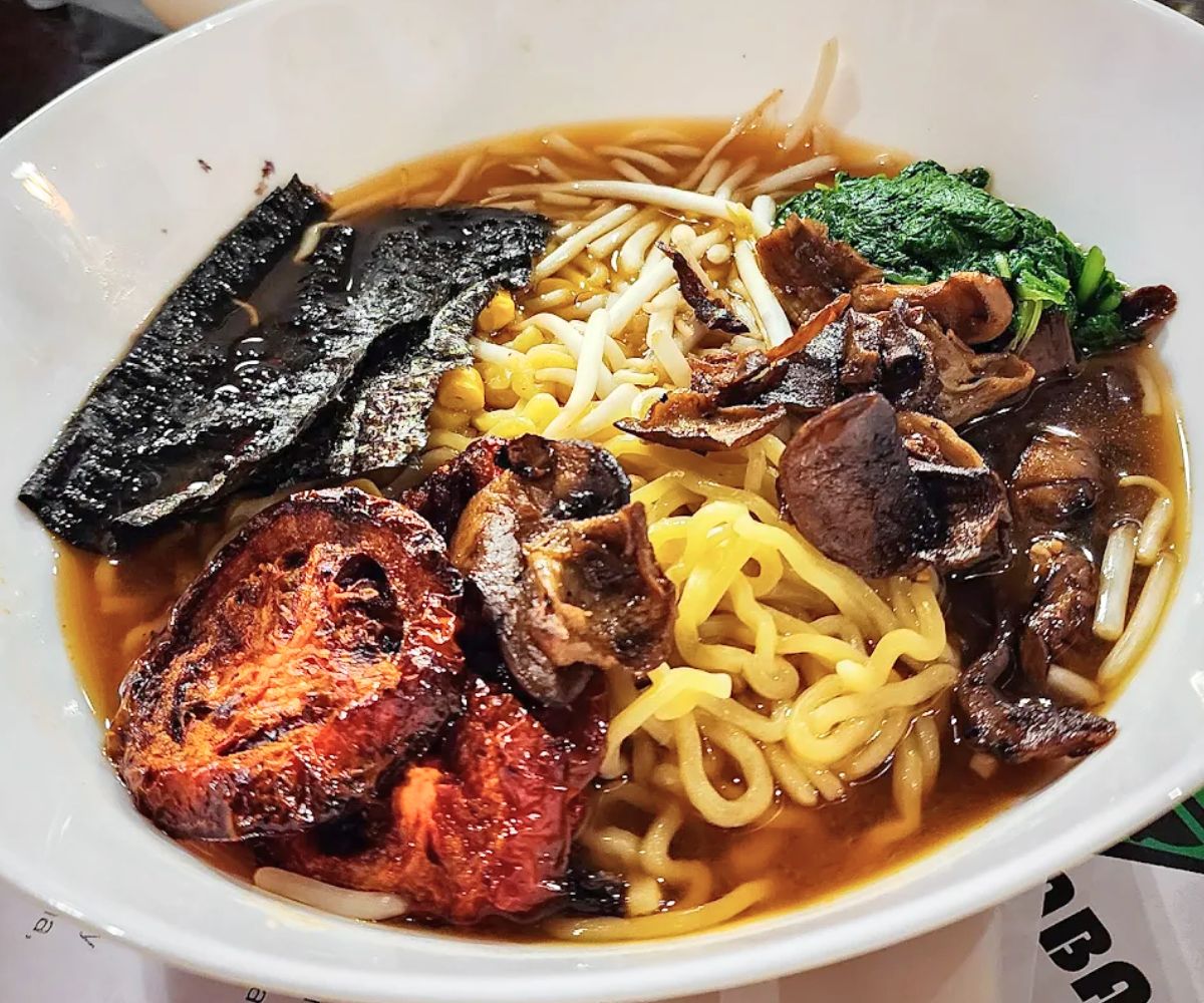 ramen at Von Blaze in Morgantown, West Virginia