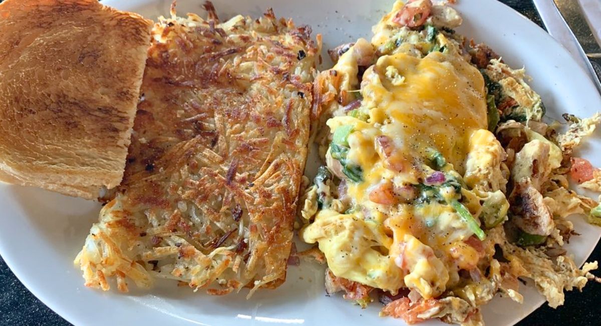 Consuelo's Scramble at Sweet Betty's in Gresham, Oregon