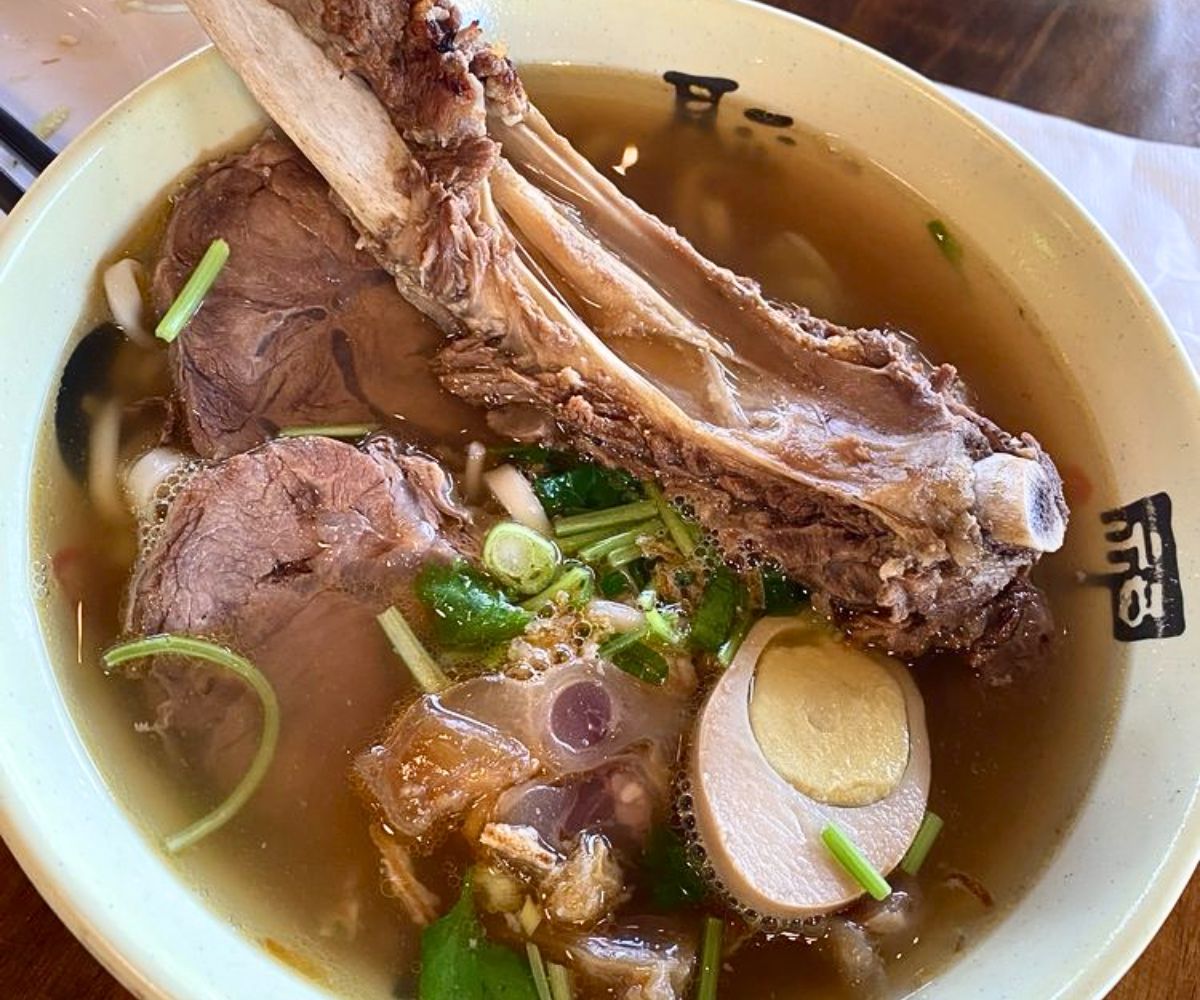 Cow Wow Noodle Soup at Fooki in Aiea, Hawaii