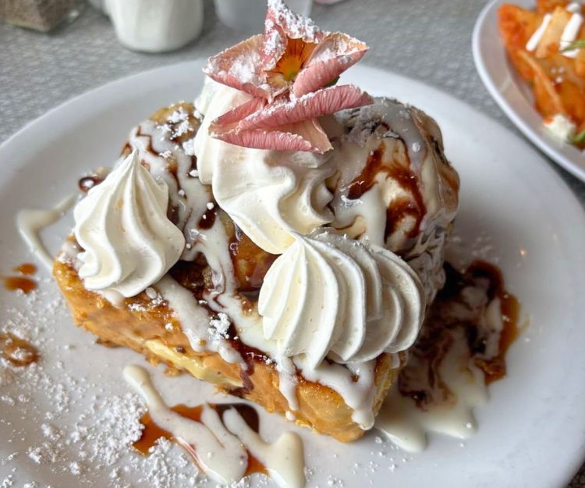 Custard Stuffed French Toast at Sweet Betty's in Gresham, Oregon