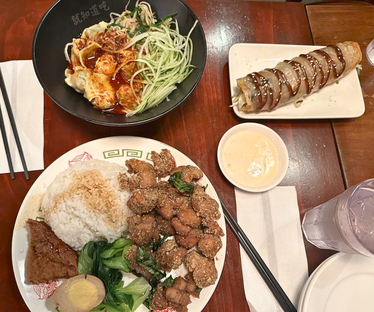 dishes at Fooki in Aiea, HI
