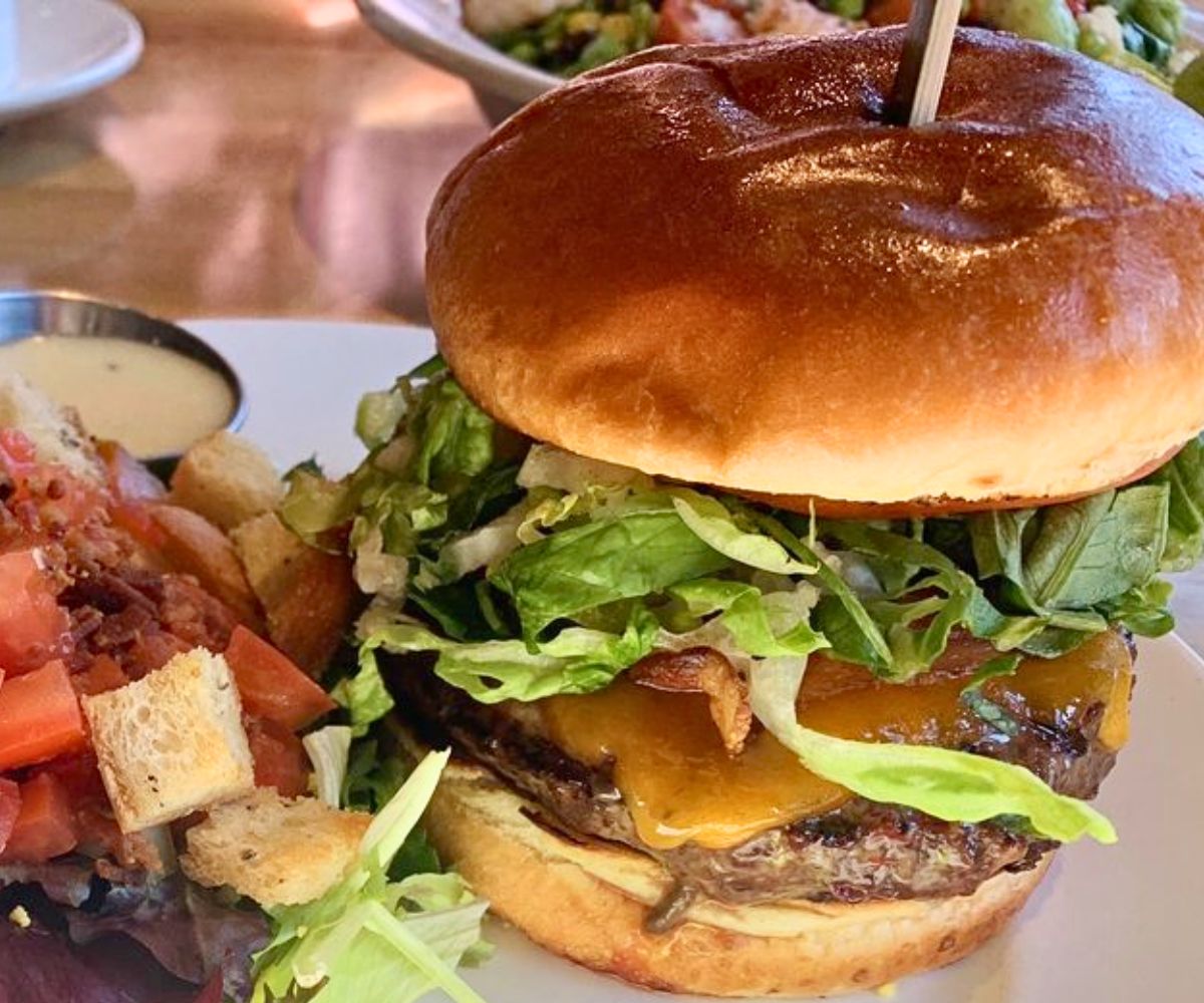 East End Burger at East End Grill in Lafayette, IN