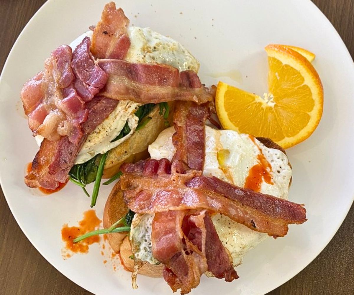 Cezanne's Breakfast at Cafe Talya in Bayonne, New Jersey