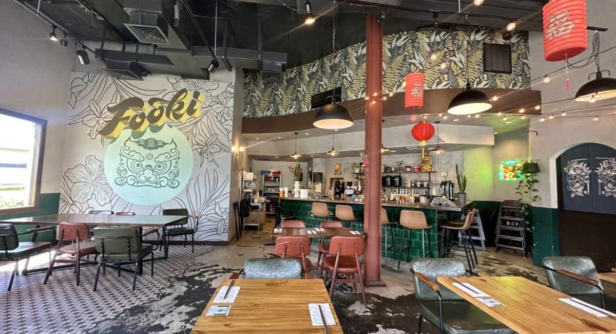 interior of Fooki in Aiea, HI