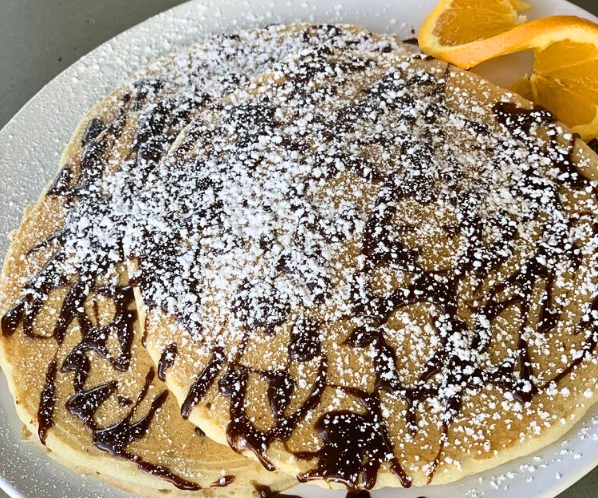 Nutella Pancakes at Cafe Talya in Bayonne, NJ