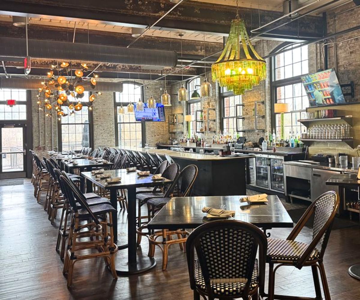 interior of Cotton at Riverside Mill in Danville, VA