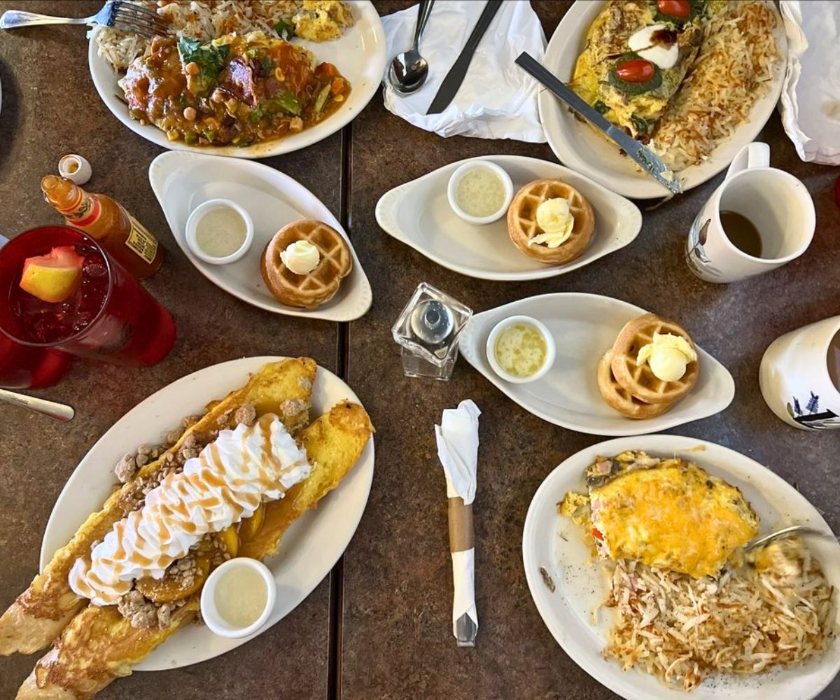 Breakfast at Abracadabra's in Idaho Falls, Idaho