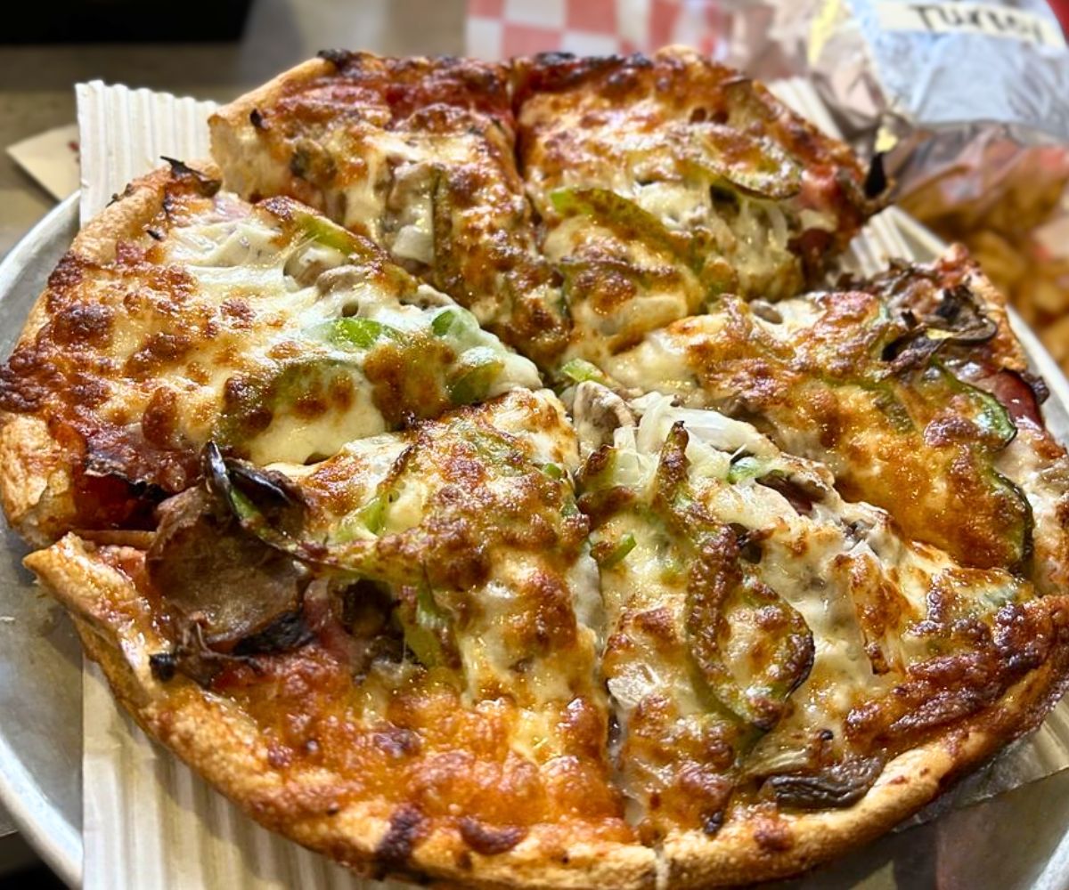 House Special at Angelo's Pizzeria in Bangor, Maine