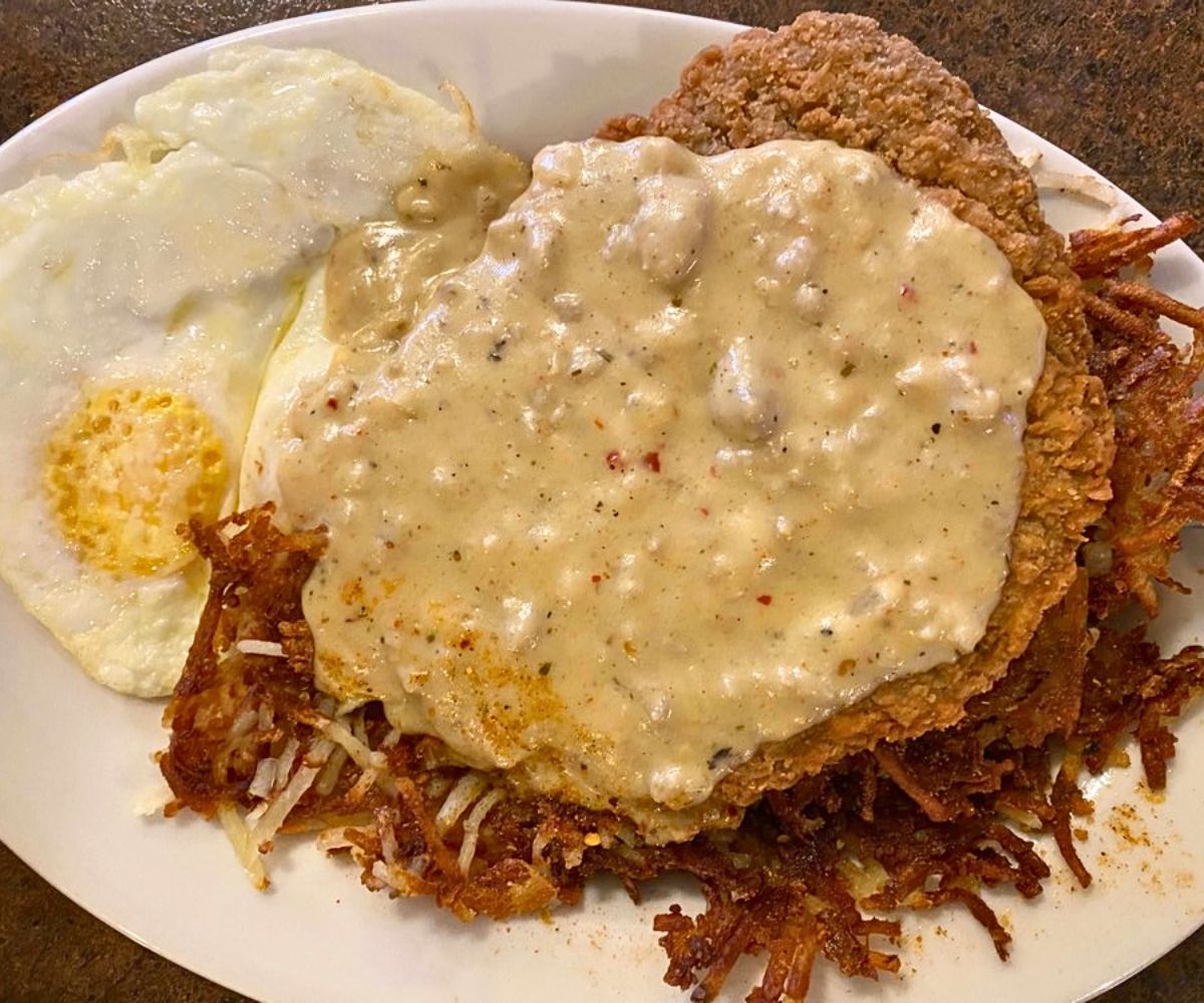 Chicken Fried Steak at Abracadabra's in Idaho Falls, Idaho