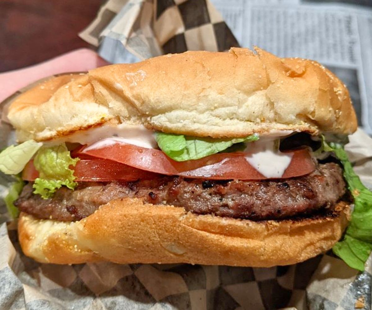 Wibbley's Burger at Wibbley's in Bellevue, WA