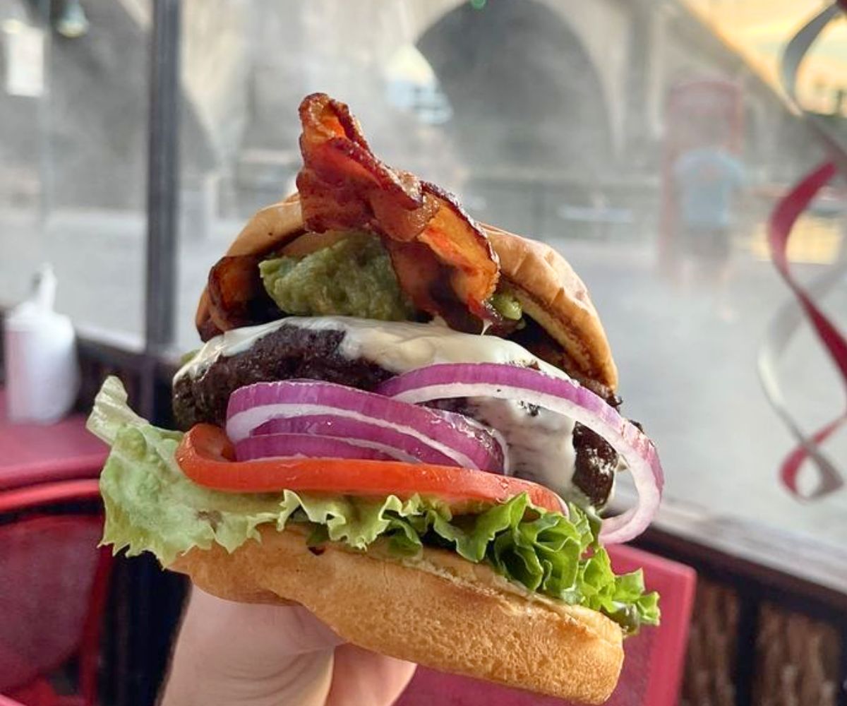 Guacamole Bacon Cheeseburger at Burgers By The Bridge in Lake Havasu City, Arizona