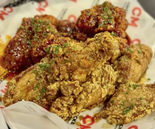 fried chicken at CM Chicken in Cincinnati Ohio