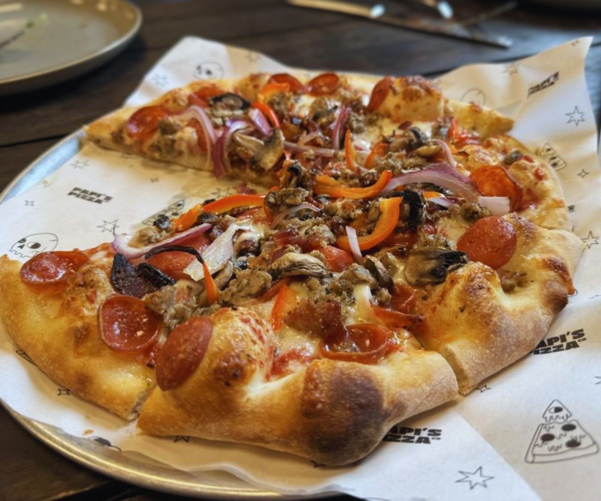 pizza at the compound in Fort Wayne, IN