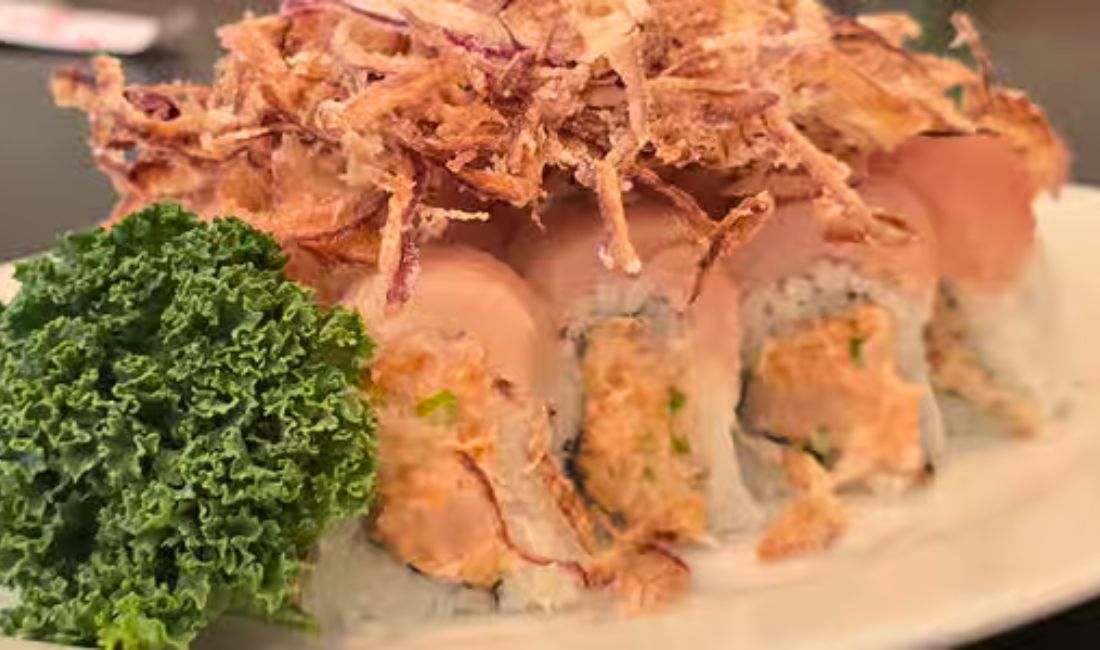 albacore special sushi at ozen sushi in simi valley