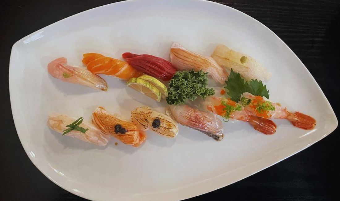 sushi at ozen sushi in simi valley, CA
