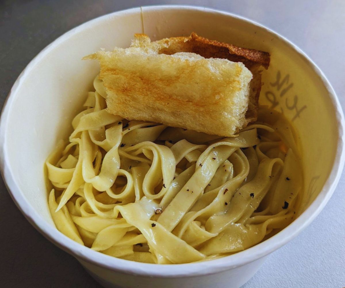 Ceres - Cacio e Pepe Tagliatelle with Bread