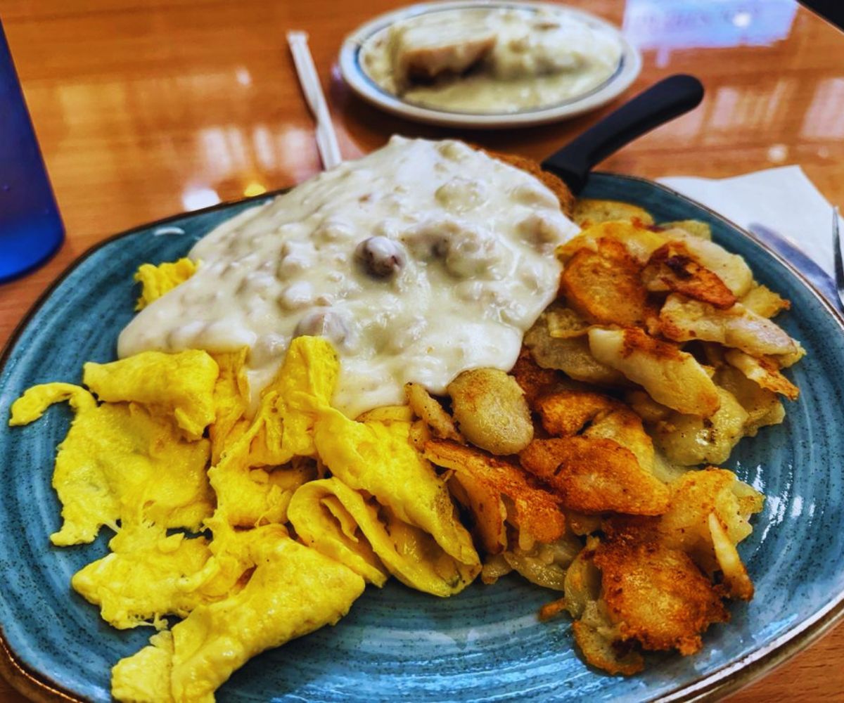 Country Kitchen - Country Fried Steak, Eggs, & Biscuits and Gravy