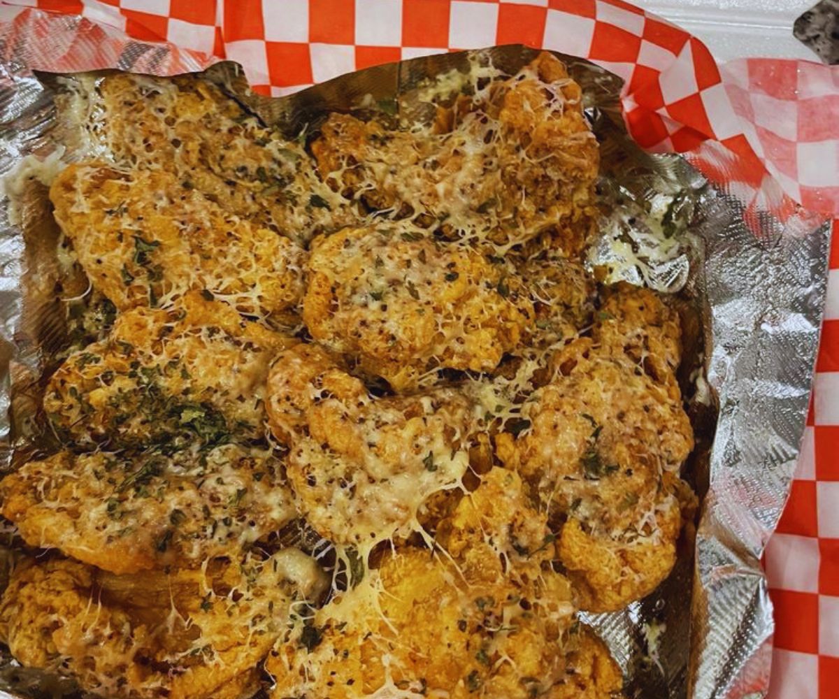 Garlic Parmigiana Wings