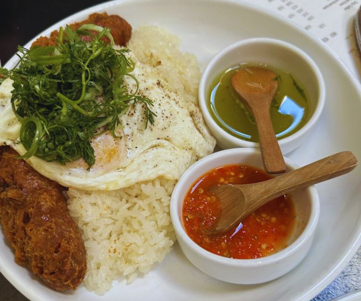 Diane’s Place - Hmong Sausage with Sticky Rice & Sauce