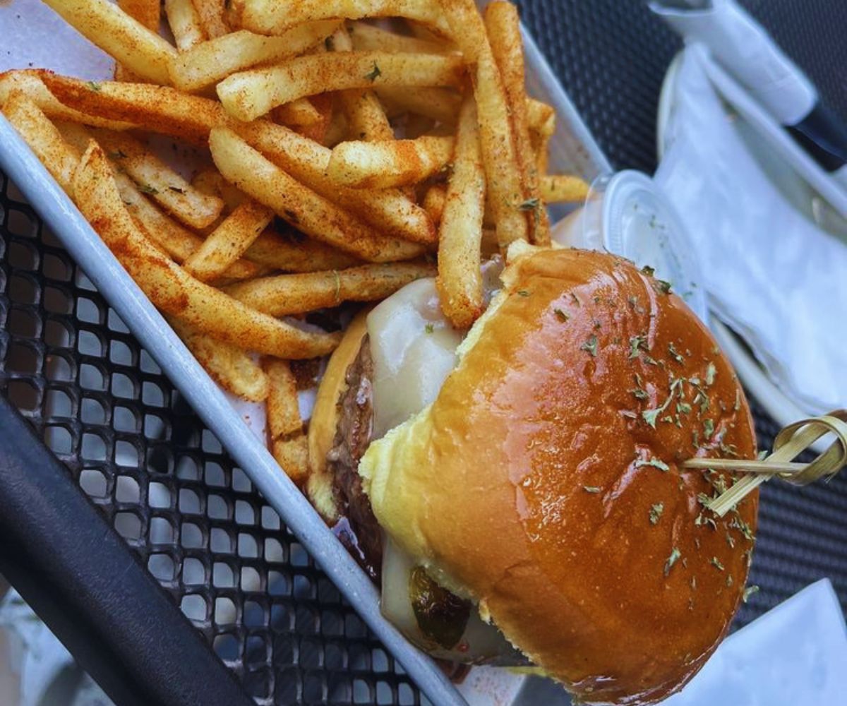The Kenmore - Smokehouse Burger with Fries