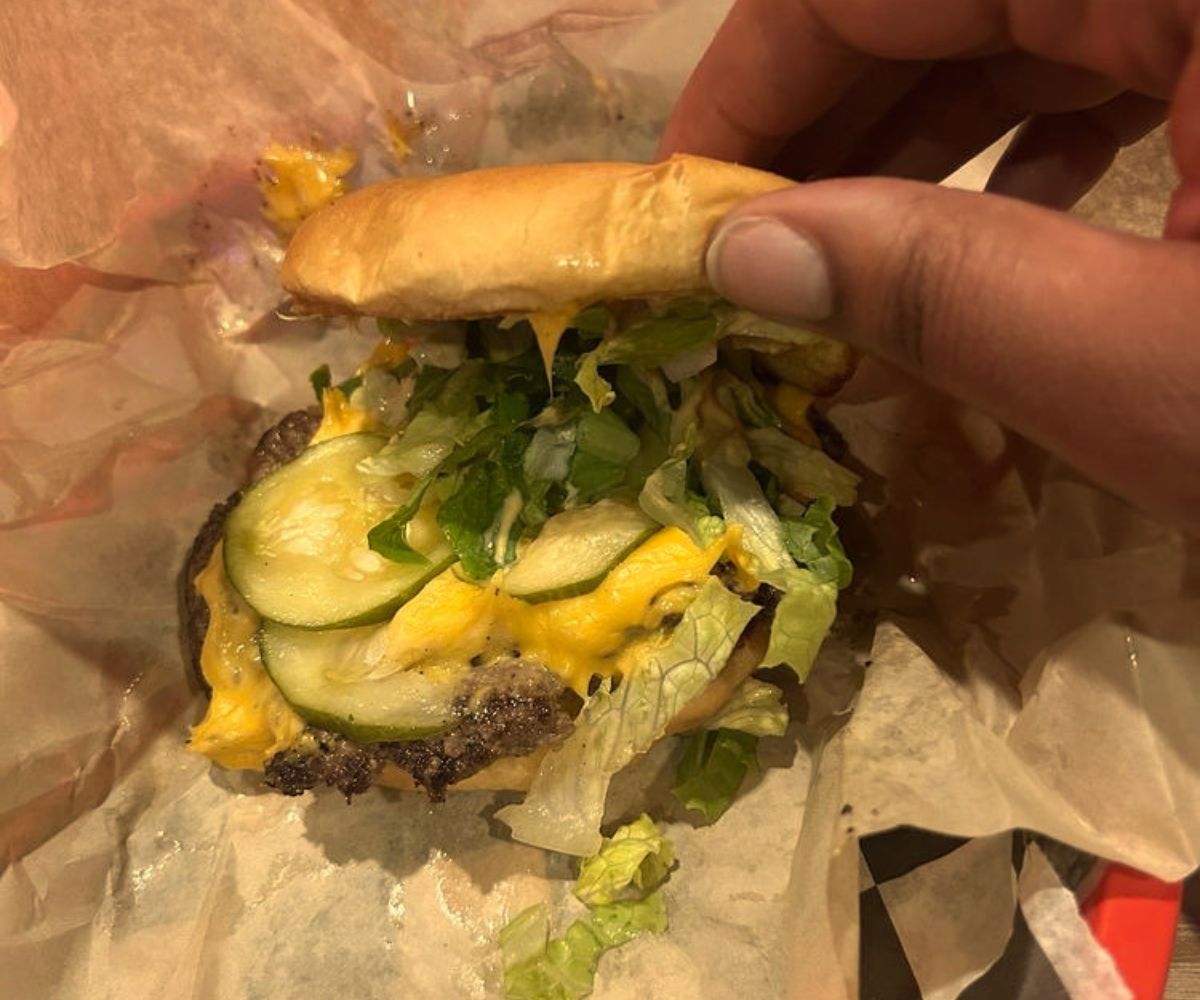 Cosmo Burger XR - Single Burger with Lettuce & Tomato