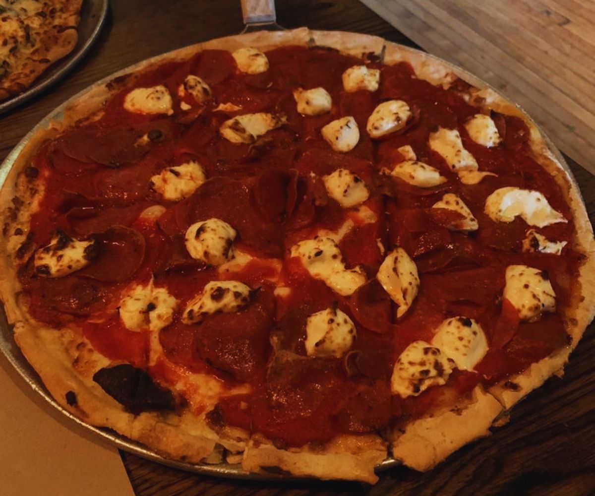 Great Lakes Distillery Pizza