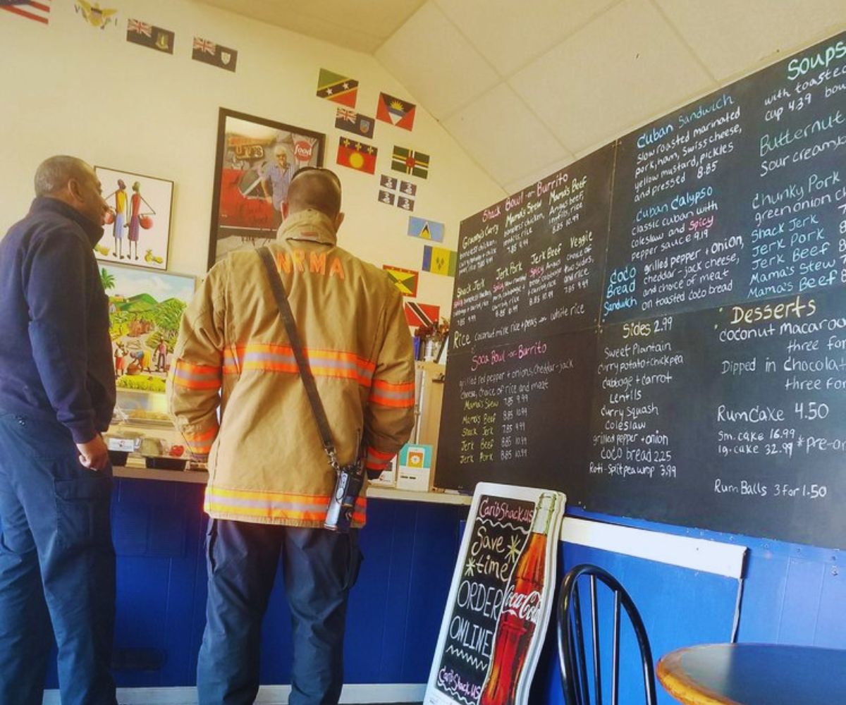 Carib Shack - Indoor Menu