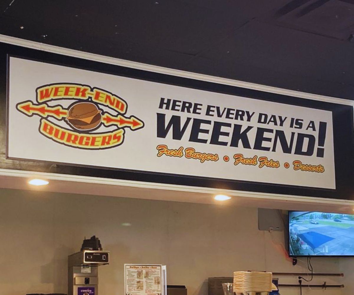 Week-end Burgers - IndoorStore Banner