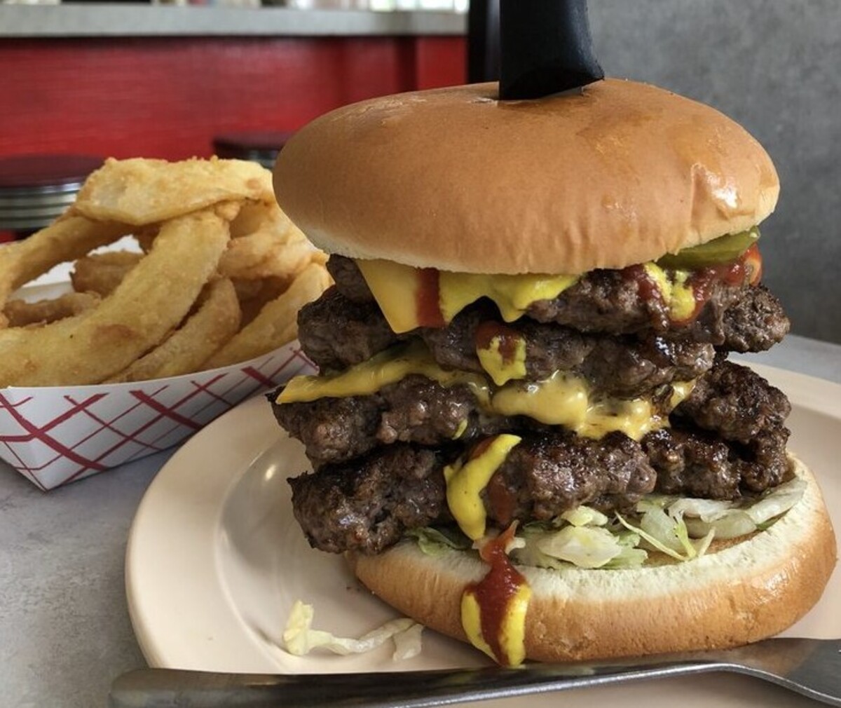 Food at Bob's Hamburg located in Akron, OH